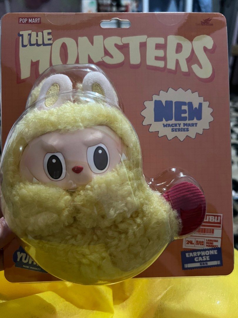 Labubu Wacky Mart-Earphone Case Tempura (Category: Designer & Blind Box Toys) located in Manila. Submitted by trinity_86 (Listing ID 1392989575, Image 1). Description: Authentic bought from Popmart Dm for more details Gcash/bank transfer.