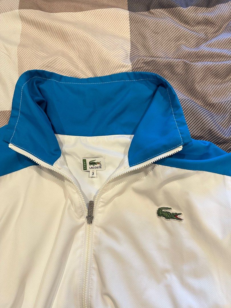 Lacoste Tracksuit (Category: Activewear) located in Manila. Submitted by kx.declutter (Listing ID 1392884033, Image 3). Description: Few times lang na suot. Looks new, no issues. Message me for details. Size 3 (Large to XL) .