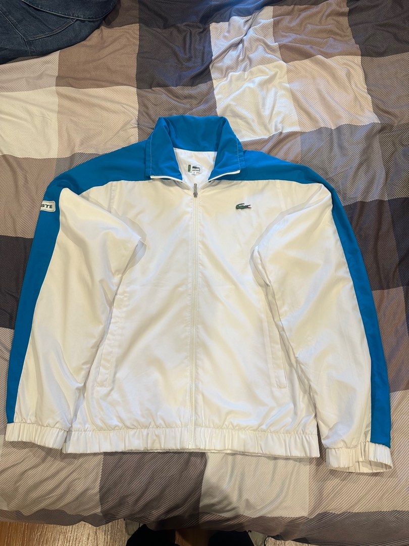 Lacoste Tracksuit (Category: Activewear) located in Manila. Submitted by kx.declutter (Listing ID 1392884033, Image 2). Description: Few times lang na suot. Looks new, no issues. Message me for details. Size 3 (Large to XL) .
