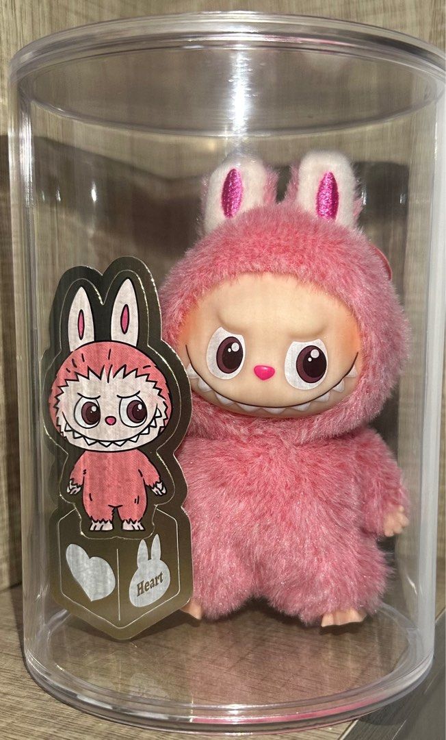 Mini Labubu Pin for Love Secret (Heart), Hobbies & Toys