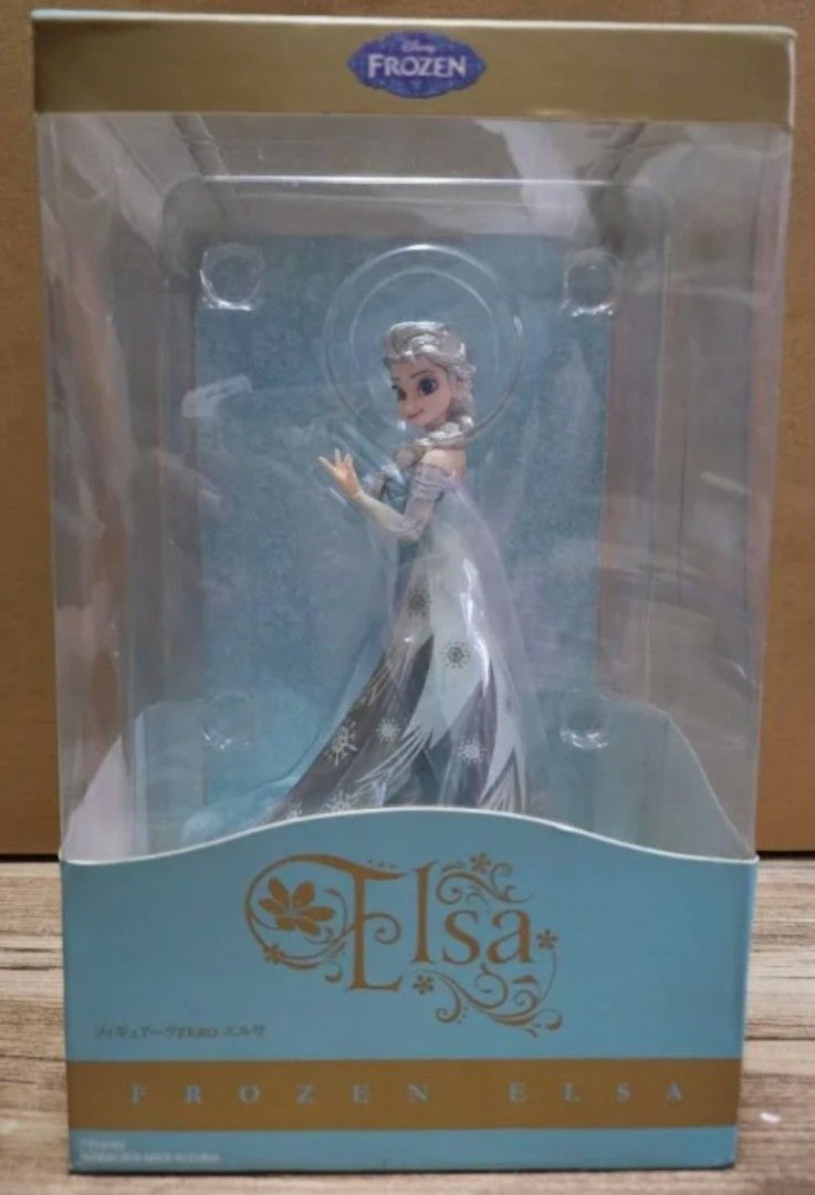 [MISB - In Stock] Bandai Figuarts Zero Frozen Elsa Figure (Category: Toy Figures) located in Singapore. Submitted by alfonsod888 (Listing ID 1392910596, Image 1). Description: - Brand new, unopened Elsa figure. - From Bandai Figuarts Zero. - Features Elsa in her Snow Queen dress. - Comes in original packaging. - Ideal for Frozen fans and collectors..