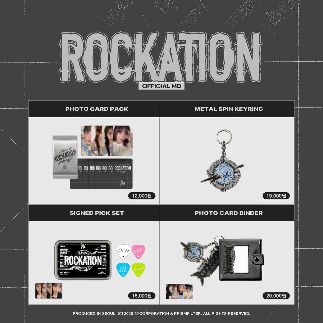QWER ROCKATION ソウルコン うちわ チョダン md QWER ROCKATION ソウルコン うちわ チョダン md M77669865 ヴ