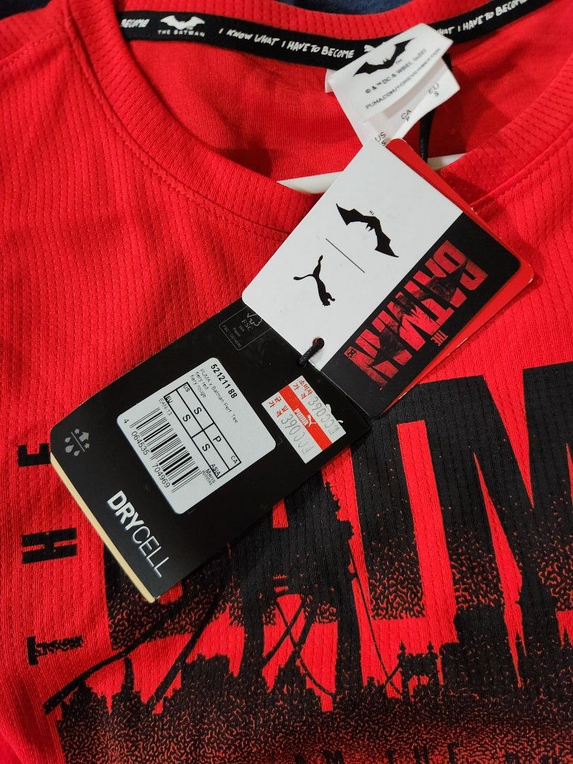 Puma T-Shirt x Batman (Category: Tshirts & Polo Shirts ) located in Quezon City. Submitted by offsideph (Listing ID 1392903366, Image 3). Description: brand new bought in the states.