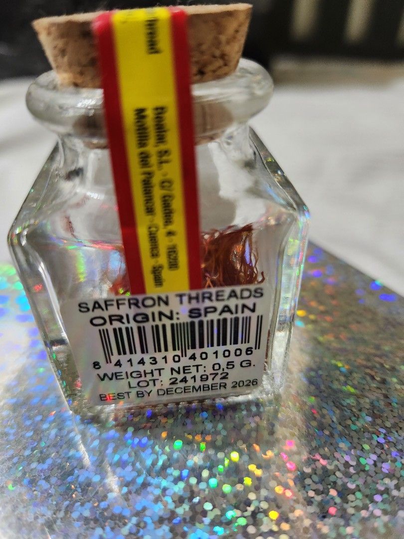 Saffron from Spain (Category: Spice & Seasoning) located in Santa Rosa. Submitted by huichita (Listing ID 1393002710, Image 3). Description: Authentic saffron 0.5g.