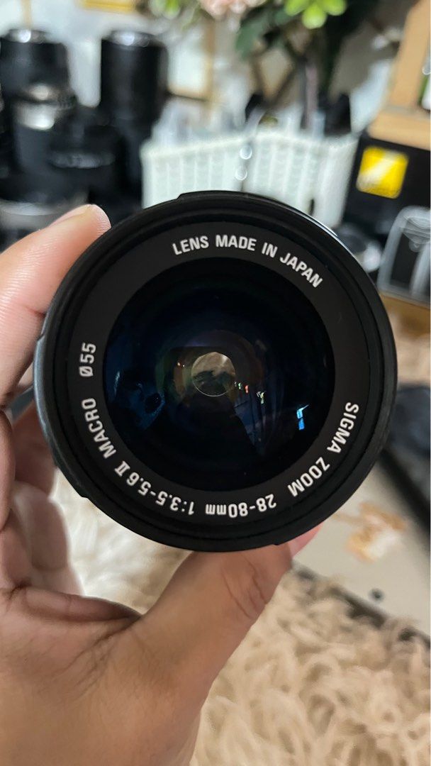Sigma Aspherical 28-80mm f-Mount (Category: Lens & Kits) located in Manila. Submitted by mysticfox-2237 (Listing ID 1392957513, Image 3). Description: Wide lens Sigma 28-80 for Nikon F-Mount working autofocus working Manual no issue no fungus or haze .