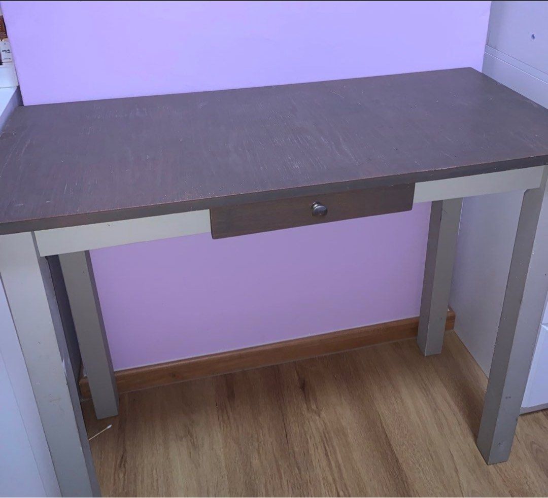 Study table small rectangle desk (Category: Tables & Sets) located in Singapore. Submitted by itsrihana (Listing ID 1393034910, Image 1). Description: .