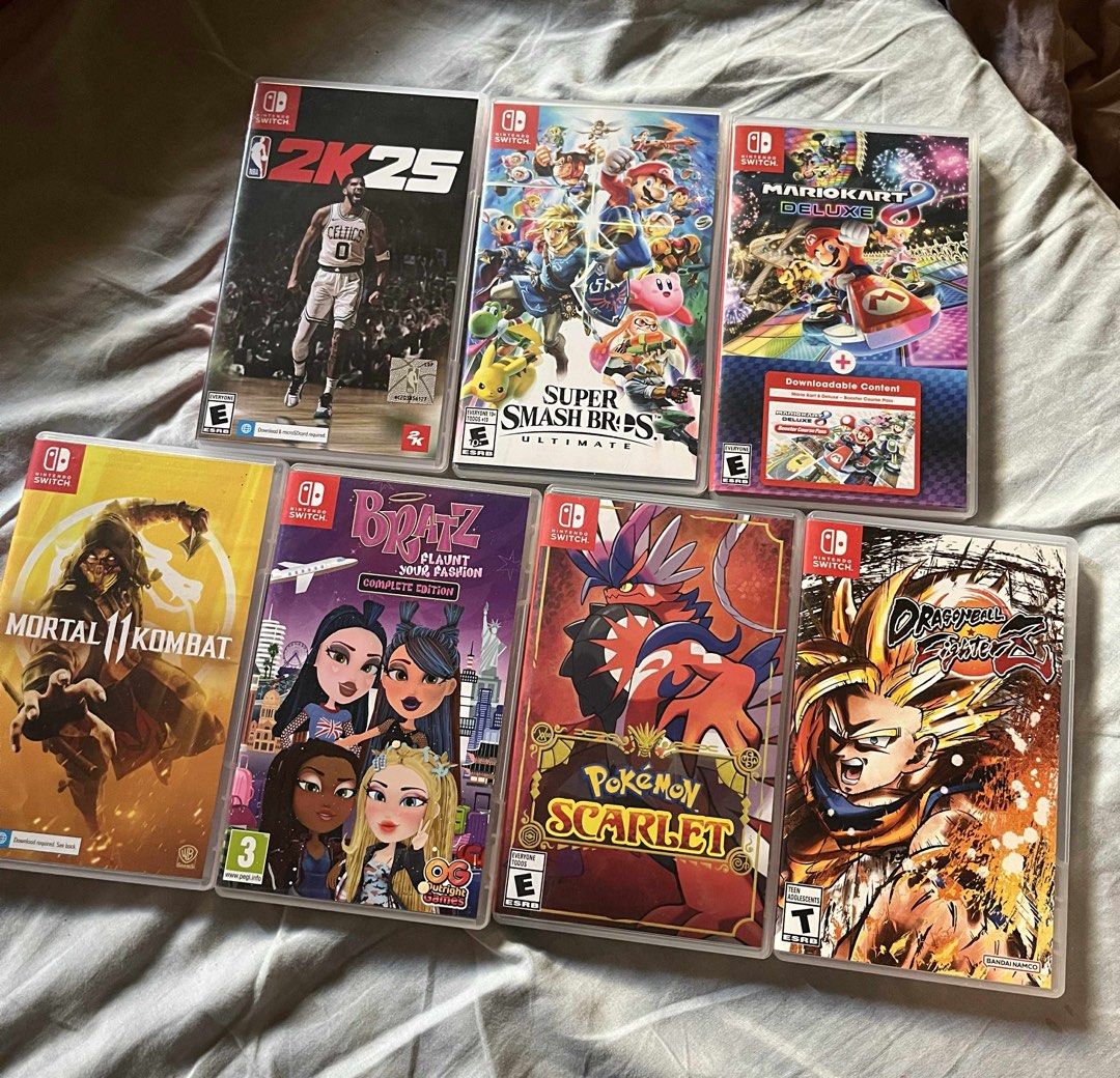 Switch Games (Category: Nintendo) located in Puerto Princesa. Submitted by yla_sells (Listing ID 1392950219, Image 1). Description: Pm for more inquires. Prices are slightly negotiable. Nba 900 Smash Bro 2k Mortal Kombat 900 Dragon ballz 900 Or Swap to Animal Crossing .