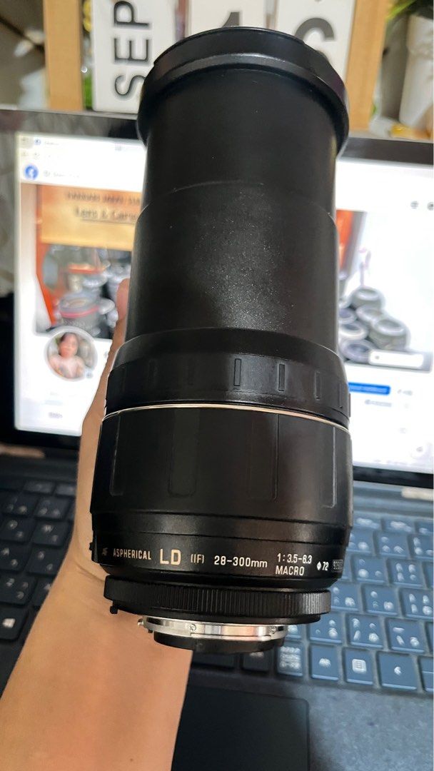 Tamron 28-300mm f-Mount (Category: Lens & Kits) located in Manila. Submitted by mysticfox-2237 (Listing ID 1392975036, Image 2). Description: All Around Nikon f -Mount lens Tamron Aspherical 28-300mm good as new no issue‼️ working autofocus working manual made in japan.