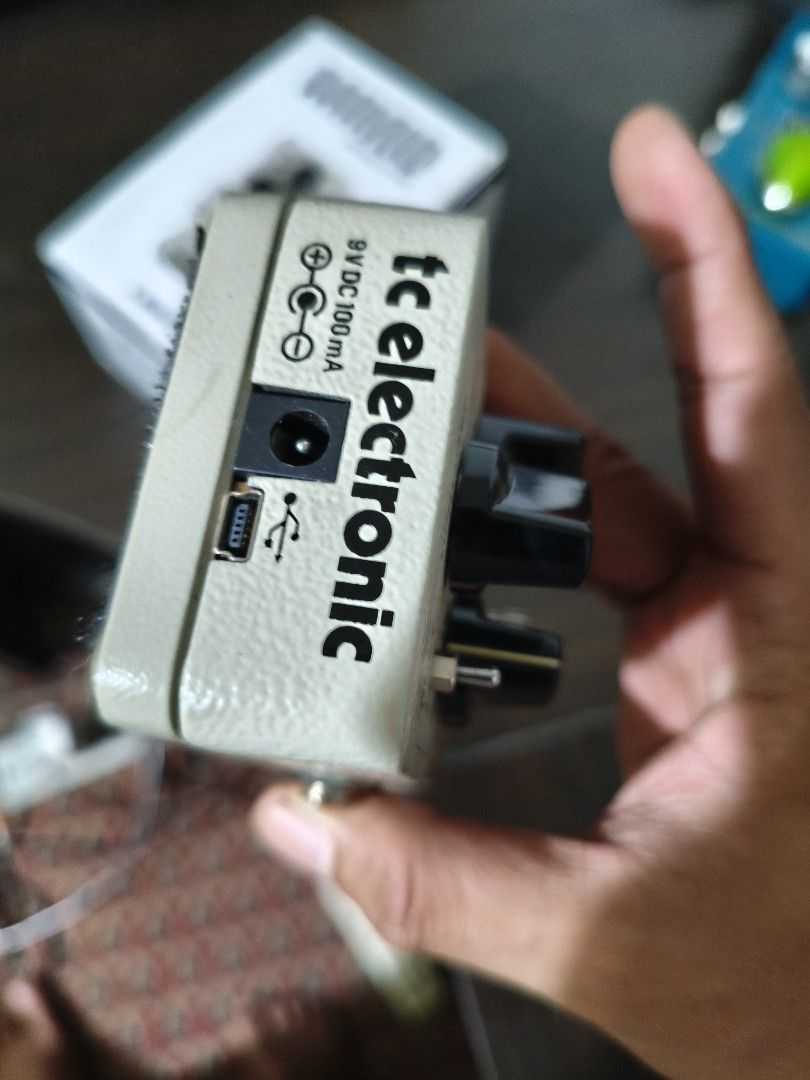 TC Electronic Mimiq Doubler Pedal (Category: Music Accessories) located in Rizal. Submitted by johnics1123 (Listing ID 1393026054, Image 3). Description: Seldom used almost NEW! Velcro underneath WITH BOX only Pickup or meetup Sm taytay Only.