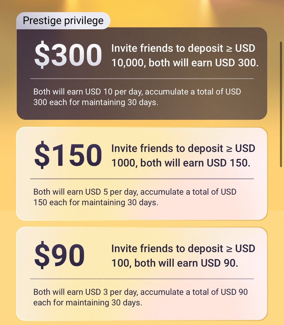 Tiger Trade Referral Program, Announcements on Carousell