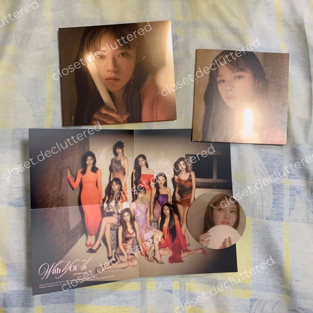 Twice Jeongyeon With You Digipack (Category: K-Wave Merchandise) located in Quezon City. Submitted by closet.decluttered (Listing ID 1392983820, Image 1). Description: Twice Jeongyeon With You-th Digipack - jeongyeon photobook - nayeon sticker - twice folded poster - cd MOP: Gcash, BDO MOD: Lalamove, J&T Express Located near Ayala Cloverleaf, Quezon City twice with you with youth nayeon jeongyeon momo sana jihyo mina dahyun chaeyoung tzuyu.