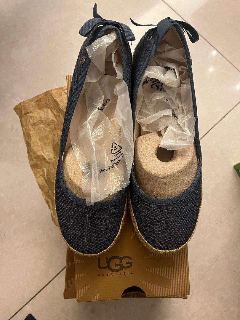 UGG W Indah Espadrille Flats Size 7, 女裝, 鞋, 平底鞋- Carousell