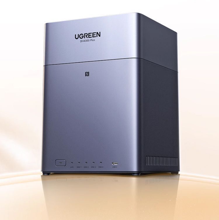 Ugreen DH4300 Plus NAS, 電腦＆科技, 電腦周邊及配件, 硬碟及儲存器