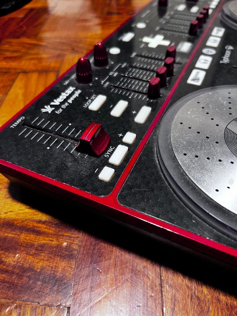 Vestax typhoon DJ Turntable Controller (Category: Portable Music Players) located in Manila. Submitted by scorpiostudios__ (Listing ID 1393026360, Image 2). Description: Rfs: decluttering.