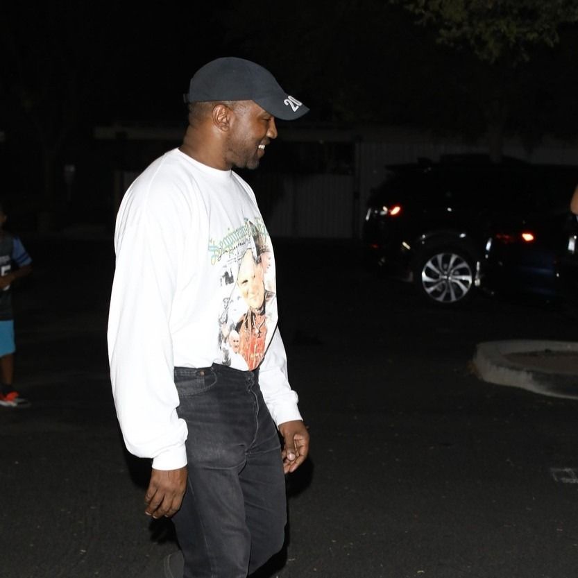 YZYSZN9 White Lives Matter Shirt 長袖2XL號白色yzy yeezy