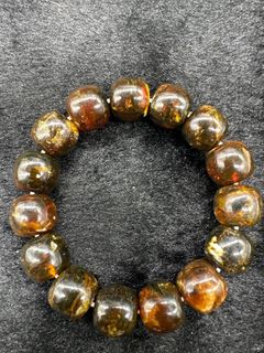 14mm+ Premium Medicinal Amber Old-style Bead Bracelet (Free SF Express Locker for Orders Over $500)64237118772481110