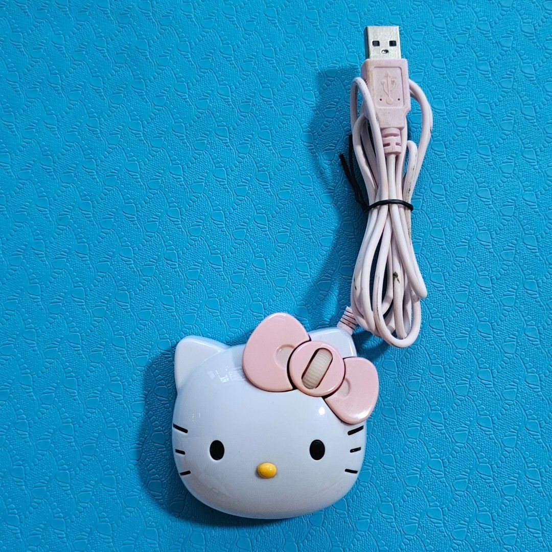 3D Hello Kitty Wired USB 2.0 Optical Mouse