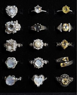 Unique Crystal Adjustable Ring đ64203087452675110
