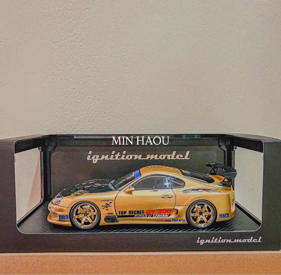 🇯🇵 TOP SECRET x LBWK 🇯🇵 🏼 Autograph 🏼 1:18 Ignition Model Ver. 1 Toyota ...