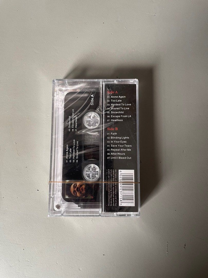 After Hours by The Weeknd (Category: CDs & DVDs) located in Quezon City. Submitted by seungwan24 (Listing ID 1393081603, Image 2). Description: Sealed and working cassette player also available .