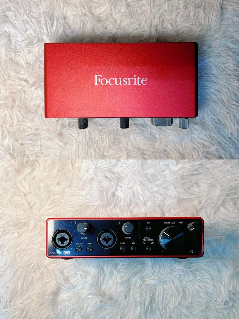 Audio Interface (Category: Voice Recorders) located in Kuala Lumpur. Submitted by zaimazmans (Listing ID 1393231660, Image 2). Description: Third gen 2-in, 2 out usb audio interface.