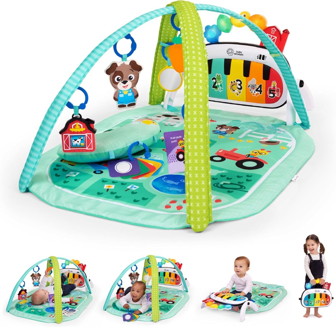 Baby Einstein Farm Explorers 4-in-1 Kickin Tunes, Babies & Kids, Infant ...