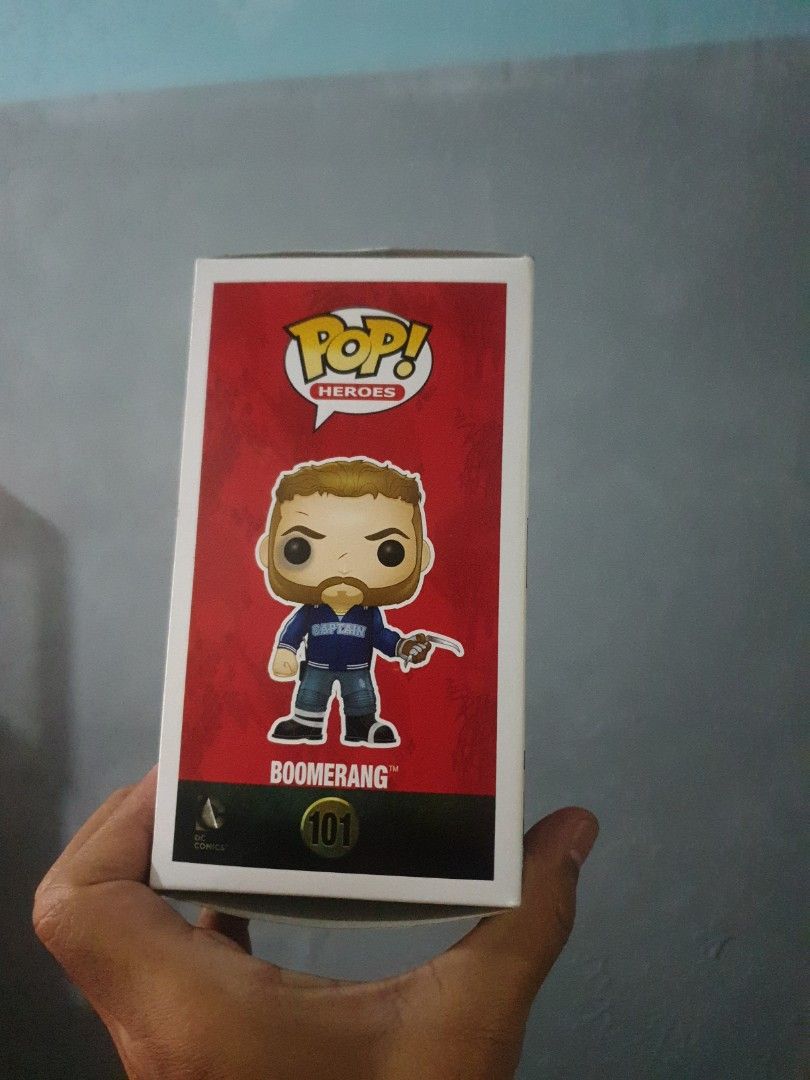 BOOMERANG SUICIDE SQUIDE FUNKO POP (Category: Designer & Blind Box Toys) located in Manila. Submitted by dashlibra243995 (Listing ID 1393194147, Image 3). Description: Suicide Squad BOOMERANG.