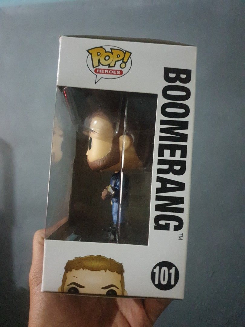 BOOMERANG SUICIDE SQUIDE FUNKO POP (Category: Designer & Blind Box Toys) located in Manila. Submitted by dashlibra243995 (Listing ID 1393194147, Image 2). Description: Suicide Squad BOOMERANG.