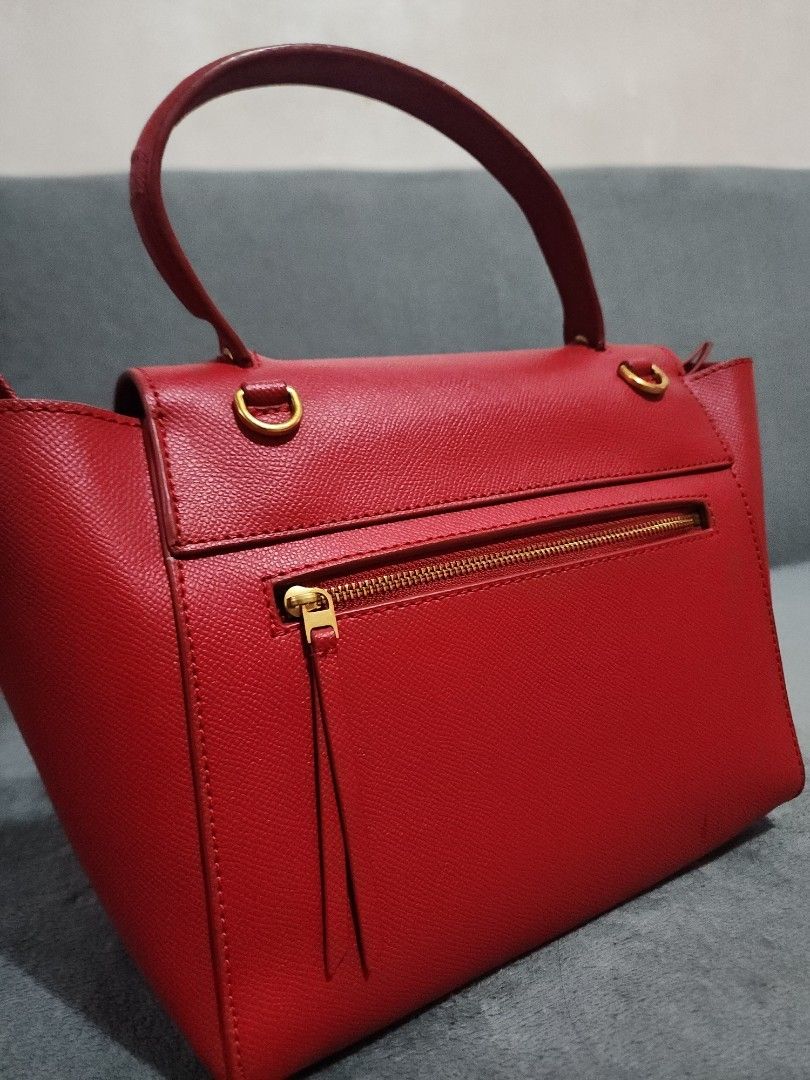 Celine (Category: Luxury Bags & Wallets) located in Marikina City. Submitted by arc_co. (Listing ID 1393188860, Image 3). Description: Celine Bag Red Gold Made of genuine leather RFS: decluterring.