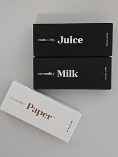 COMMODITY 📌$90@  5ml 香水板 x3 scent Scent Space Expressive, personal: Milk, Paper, Juice Eau de Parfum EDP 5ml➡️注意Price each pcs@每件價64215243375745110
