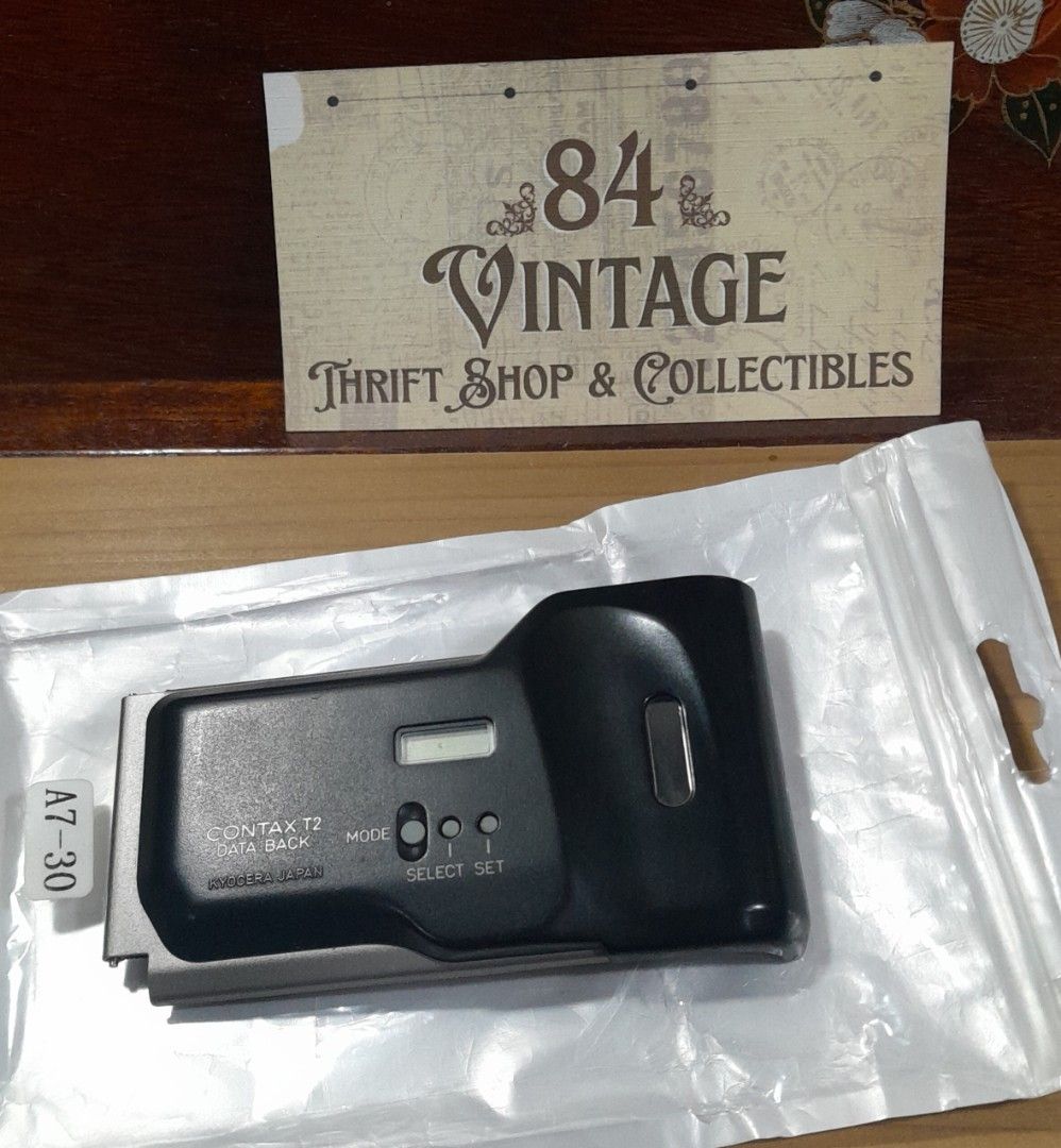 Contax T2 Data Back (Category: Cameras) located in Las Pinas. Submitted by 84vintage (Listing ID 1393066290, Image 3). Description: Very nice replacement if you have an ugly contax back. Actual photos posted. Please examine them carefully as they are part of the description. --📌 MUST READ Before Dealing with us 📌-- ⚠️Price is posted. No lowballs please. ⚠️Vintage items are only sold As Is Where Is. If you want new items without any flaws, you c