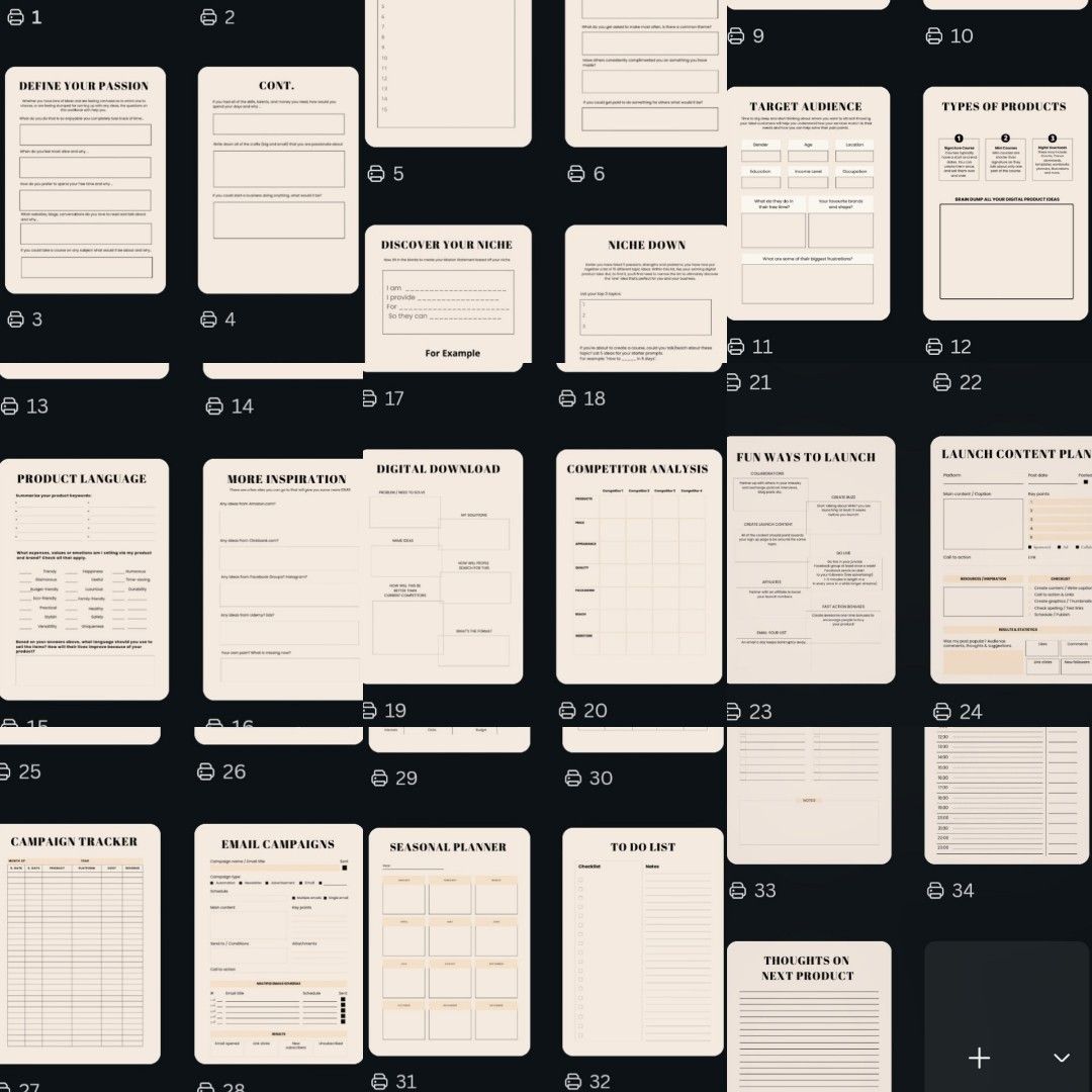 Digital Product Planner (Category: Software) located in Iloilo. Submitted by pinspirewitha (Listing ID 1393083576, Image 3). Description: Feeling overwhelmed by your to do list? Our PDF DIGITAL PRODUCT PLANNER is here to help you get organized, stay motivated, and achieve your goals! This printable and Canva-editable planner is designed to help you prioritize tasks, manage your time, and boost productivity. Grab your copy now! You'll receive a Pd