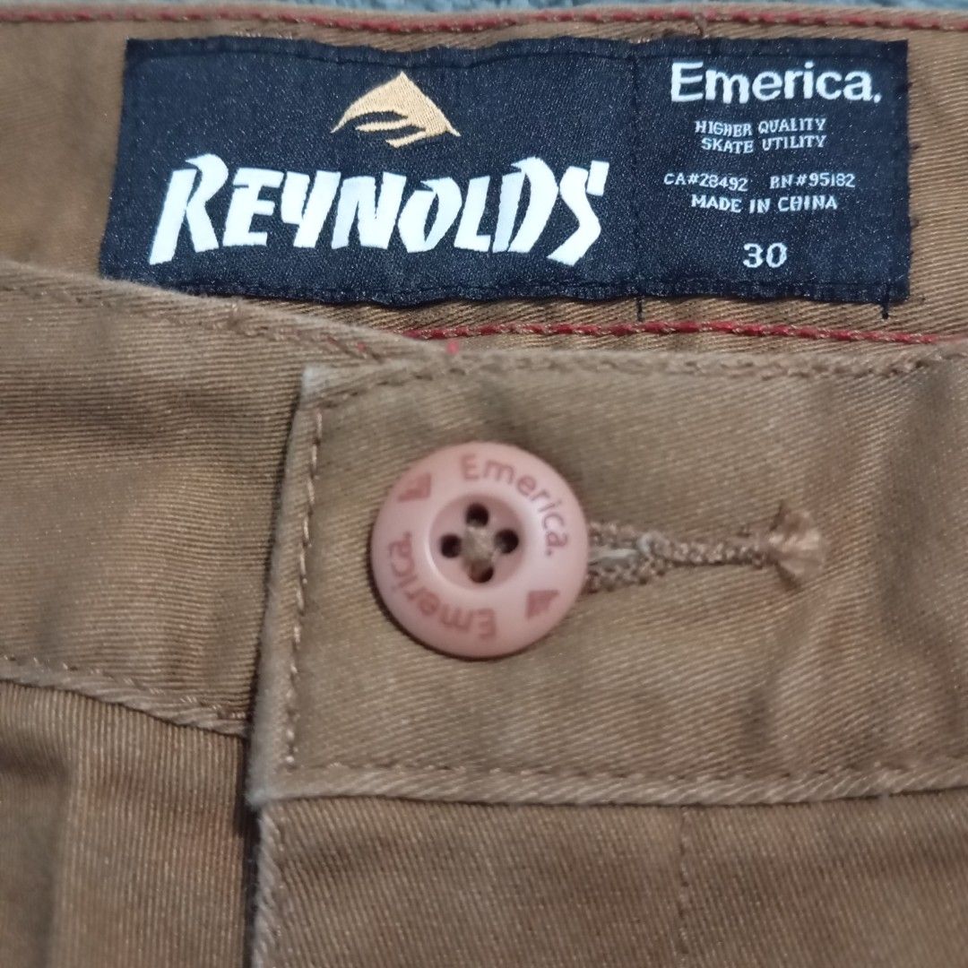 Emerica Reynolds Slim Chino (Category: Chinos) located in Caloocan City. Submitted by bmcfly (Listing ID 1393131015, Image 2). Description: Emerica Reynolds Slim Chino Pants Size 30.