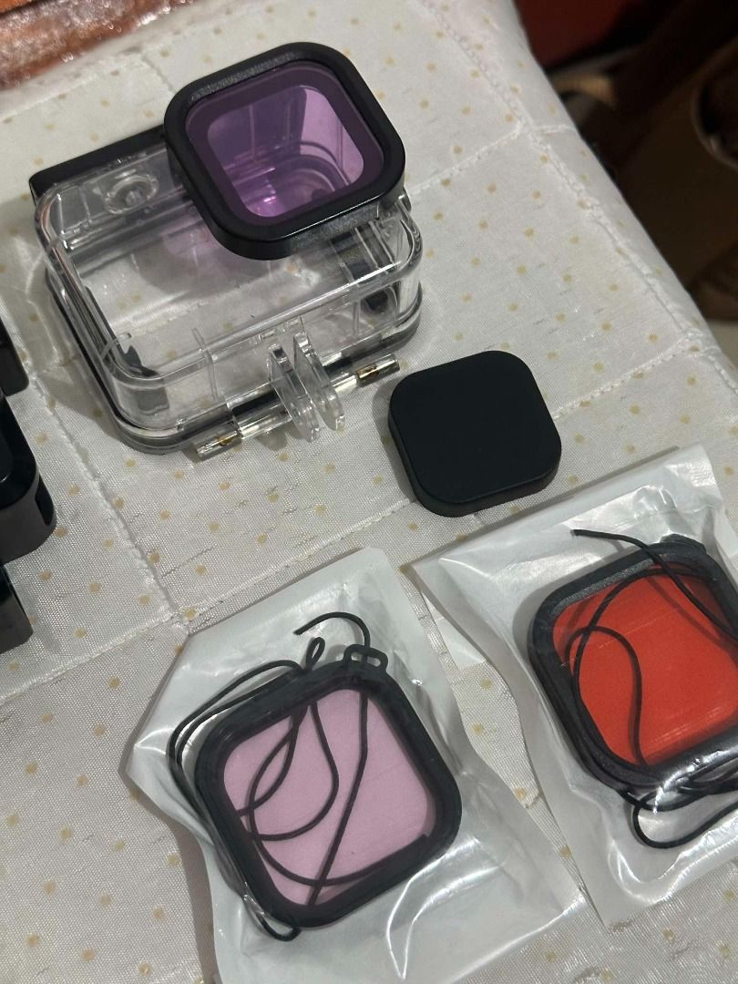 Go Pro Hero 10 Black (Category: Cameras) located in Angeles City. Submitted by migszi16 (Listing ID 1393184589, Image 3). Description: **READ FIRST** **SET SALE ONLY** For Sale Go Pro Hero 10 Black For only 16K Will not entertain SWAP or low ballers NO ISSUES WYSIWYG, wag na po maghanap ng wala sa pics. Included accessories: Go Pro Hero 10 Black Action Camera Go Pro Carrying Case Go Pro Mic Adapter 2pcs Wasabi Enduro Batteries Telesin Battery Cha