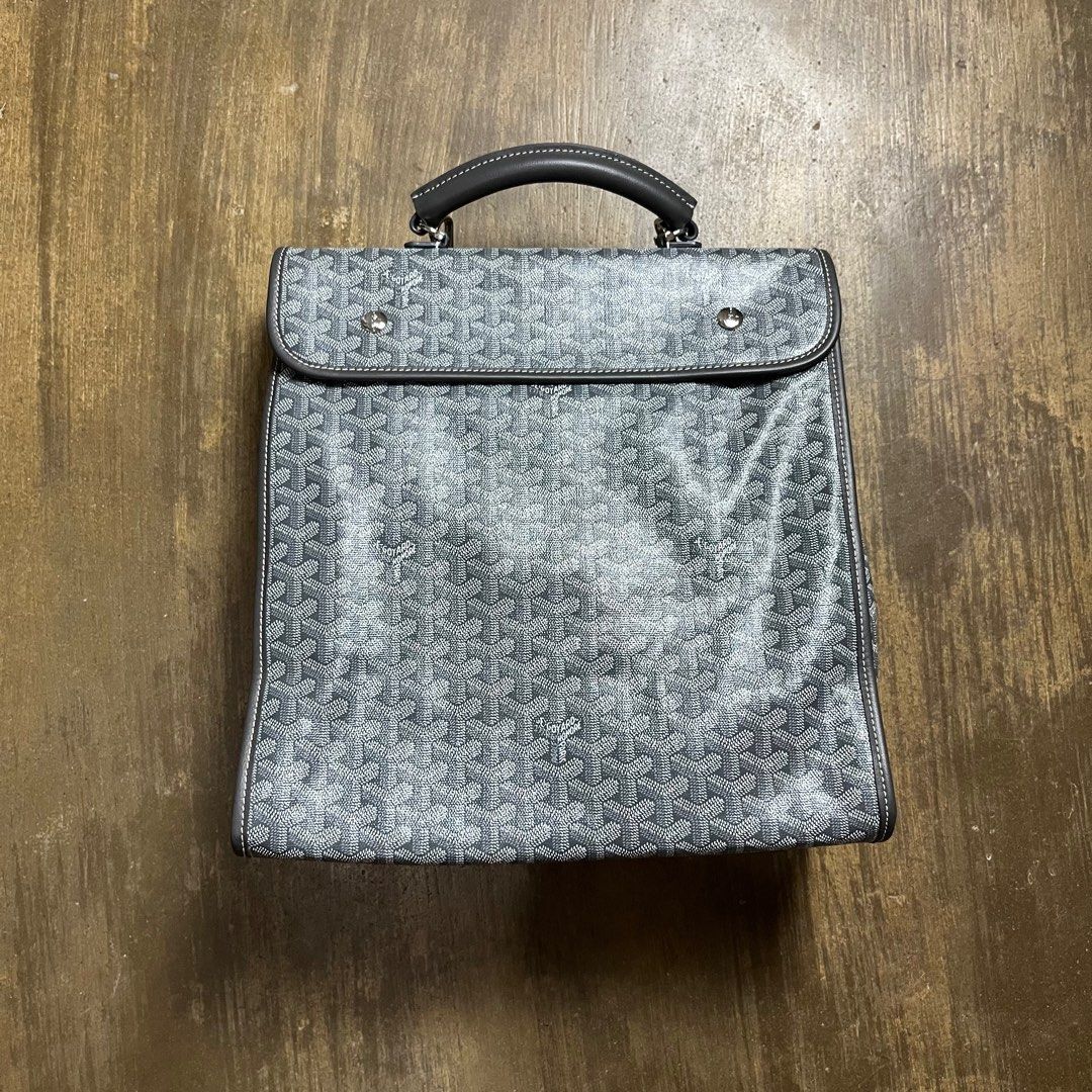 Goyard Saint Leger Back pack (Category: Luxury Bags & Wallets) located in Dagupan City. Submitted by loves2thrifth (Listing ID 1393076951, Image 2). Description: Gayard Saint Leger Backpack Excellent condition No issue .