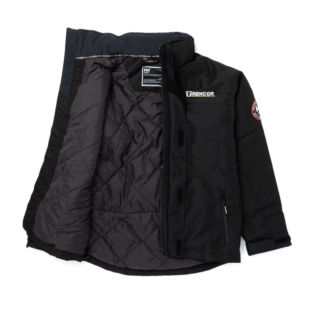 Helly Hansen Workwear Men's Berg Insulated Winter Jacket (Category: Coats, Jackets and Outerwear) located in Las Pinas. Submitted by snapcartmanila (Listing ID 1393075374, Image 3). Description: Lightweight but warm, the Berg Jacket offers protection in cold conditions with 160 g of insulation in the body and 120 g in the sleeves. The Berg also features a drop back for extended coverage along with an adjustable hood and cuffs to modify the fit ac