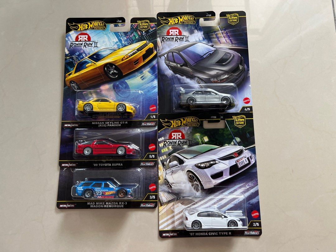 HOT WHEELS HRT61 '24 HONDA CIVIC TYPE-R 1/64 HOT WHEELS