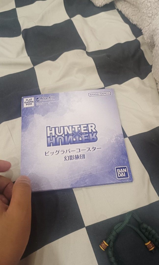 Hunter x hunter bandai coaster (Category: Water Bottles & Tumblers) located in Manila. Submitted by kmagbu (Listing ID 1393195203, Image 1). Description: bandai namco hunter x hunter official coaster original new.