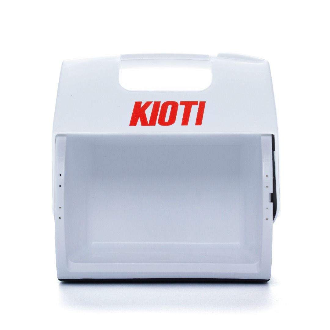 IGLOO Cooler (Kioti USA) (Category: Food Organization & Storage) located in Las Pinas. Submitted by snapcartmanila (Listing ID 1393076343, Image 2). Description: Take the Koiti Igloo cooler packed with your favorite snacks and drinks to your next outdoor event! This hard cooler is made in the USA and features THERMECOOL™ foam for a cleaner insulation solution. The cooler's 7 quart capacity that fits 9 cans was designed in a go-anywhere size for a