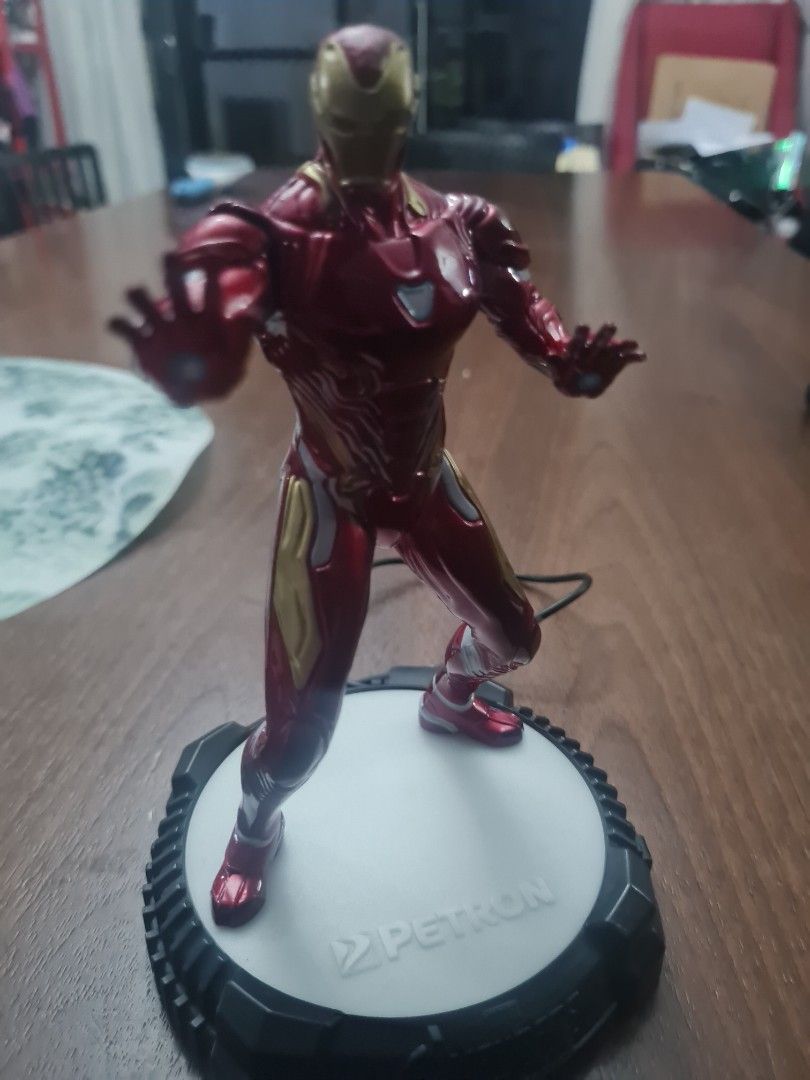 Iron man die cast lamp petron (Category: Western Merchandise) located in Taguig. Submitted by gowilliam.767 (Listing ID 1393126387, Image 2). Description: never displayed mop gcash prior to pickup location pin to be given upon payment confirmation.