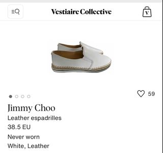 Jimmy choo white For Sale Carousell Singapore