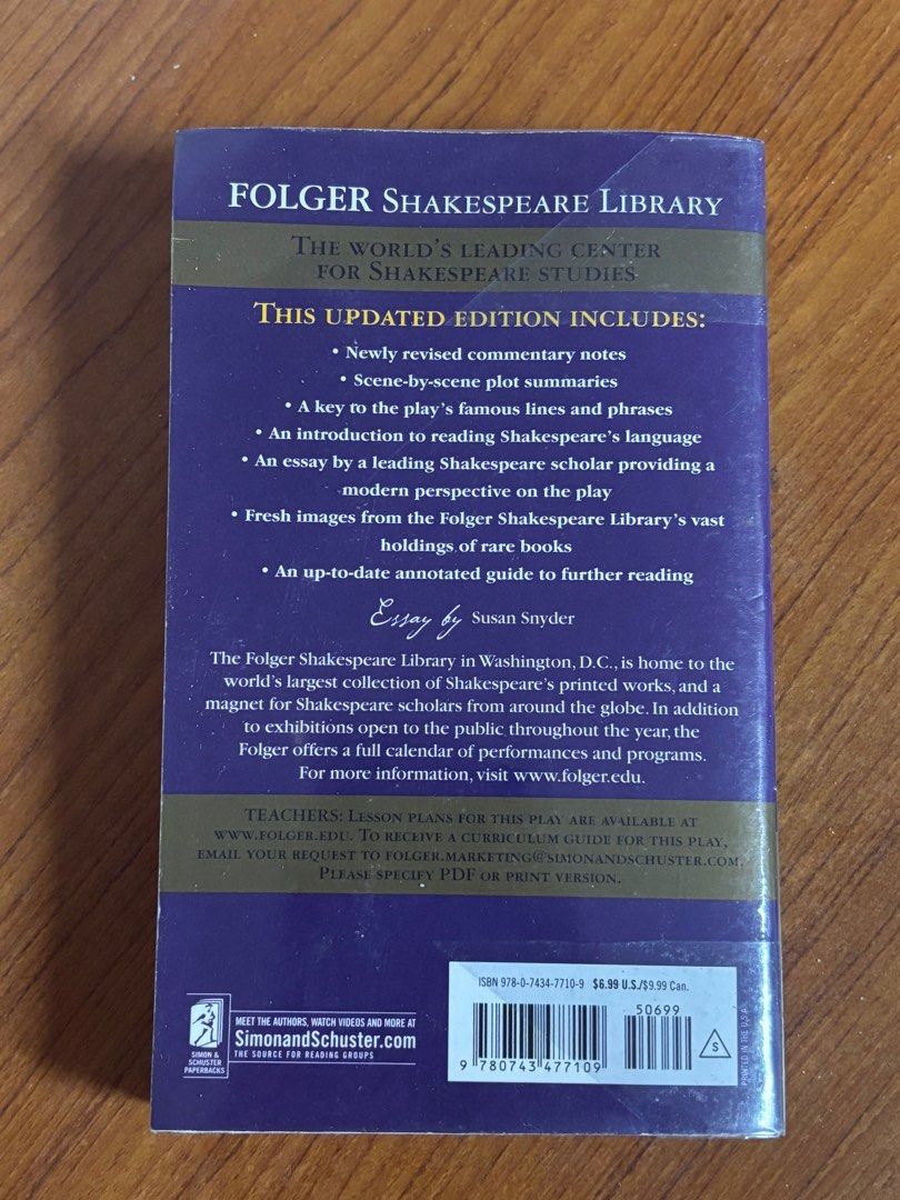 Macbeth book (Category: Storybooks) located in Caloocan City. Submitted by skie_ (Listing ID 1393067461, Image 2). Description: .