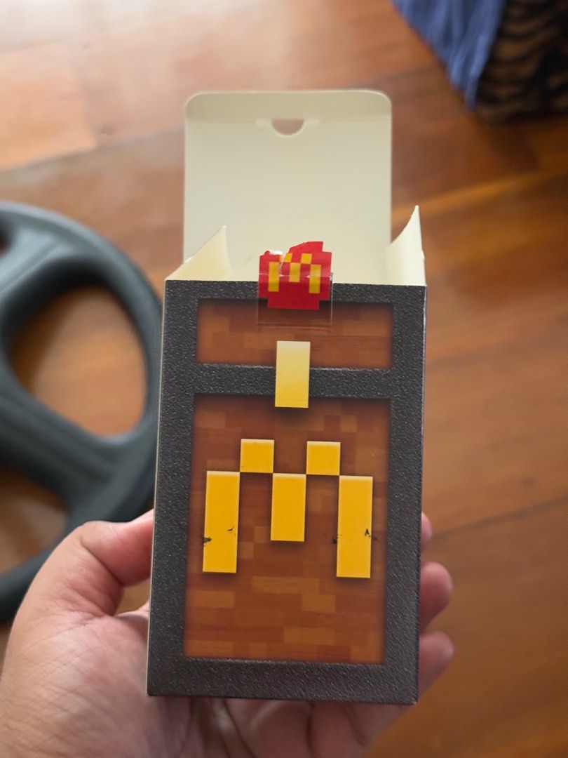 McDonald Minecraft ( Zombi Hamburglar) w/ Code Rush (Category: Designer & Blind Box Toys) located in Quezon City. Submitted by aglaklaku (Listing ID 1393230969, Image 3). Description: RFS: Declutter Meet up: Cubao Manhattan Code: Unused.