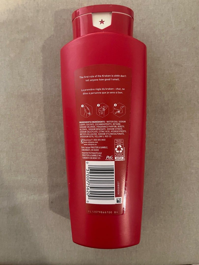 Old Spice Krakengard Body Wash (Category: Bath) located in Quezon City. Submitted by everydaygifts (Listing ID 1393089717, Image 2). Description: Selling a brand new Old Spice Krakengard 621mL (21 fl oz) from the US for only 400! .