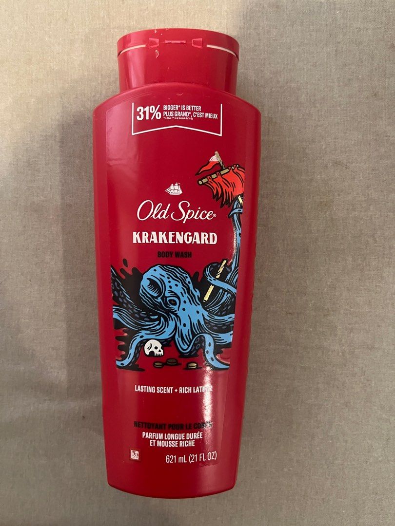 Old Spice Krakengard Body Wash (Category: Bath) located in Quezon City. Submitted by everydaygifts (Listing ID 1393089717, Image 1). Description: Selling a brand new Old Spice Krakengard 621mL (21 fl oz) from the US for only 400! .