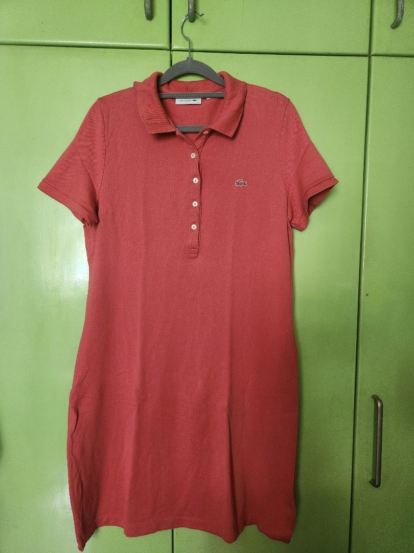 Original Lacoste polo dress (Category: Dresses) located in Quezon City. Submitted by JFSCloset (Listing ID 1393084109, Image 1). Description: Original Lacoste polo dress slimfit size 42.