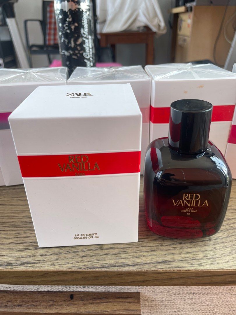 parfume zara red vanilla
