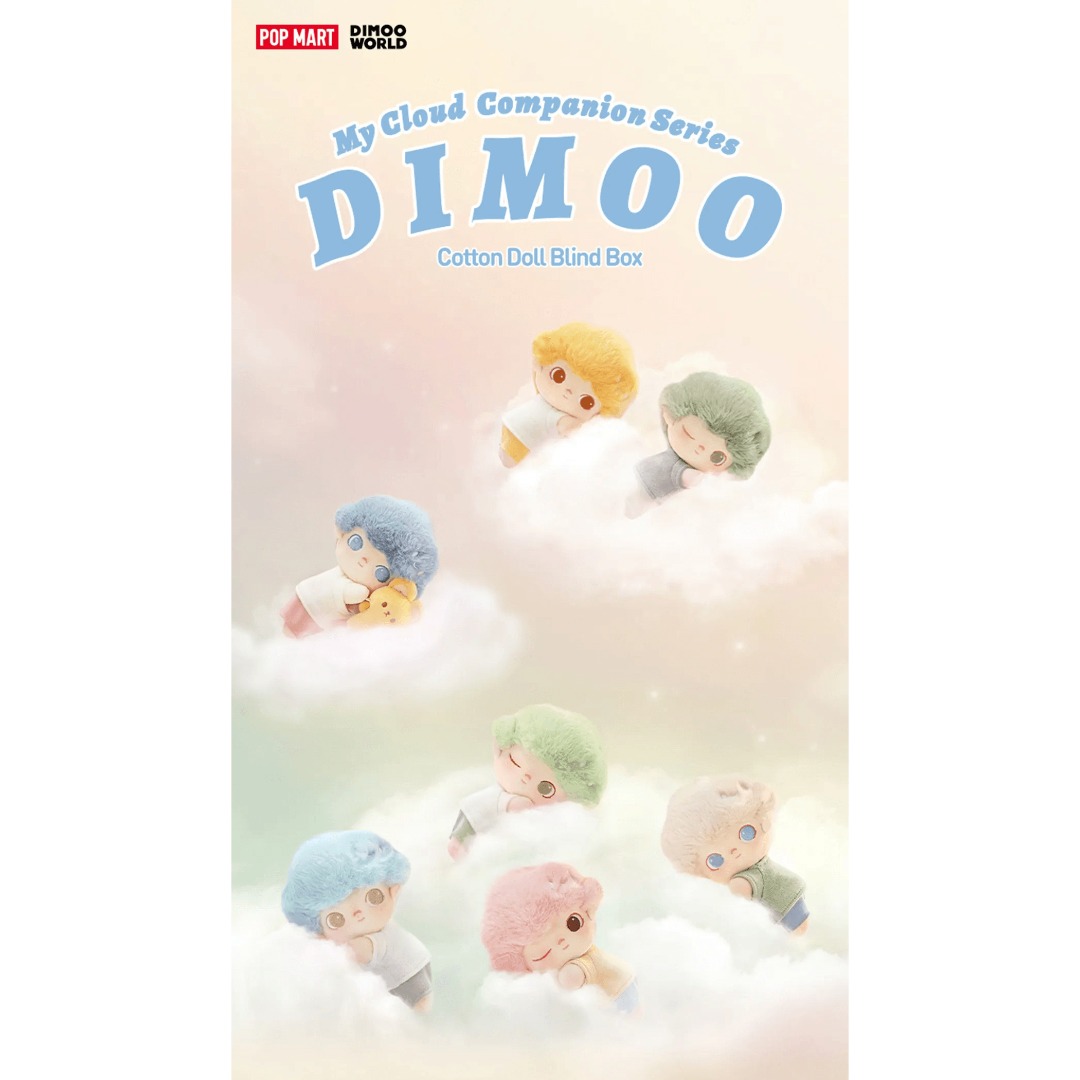 Pop Mart Dimoo My Cloud Companion Series Cotton Doll, Hobbies & Toys ...