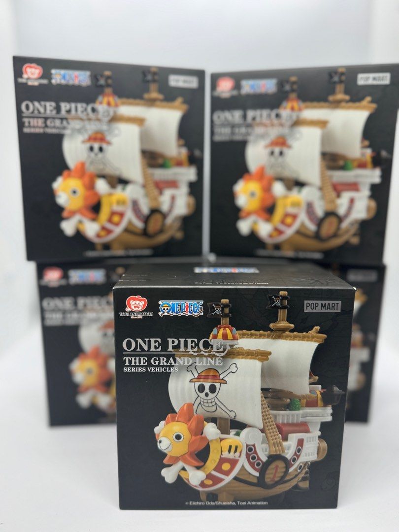 Popmart One Piece The Grandline (Category: Vehicle & Diecast Models) located in Caloocan City. Submitted by teachermay101 (Listing ID 1393175596, Image 3). Description: Popmart One Piece The Grandline Series Vehicles Sealed blind box.