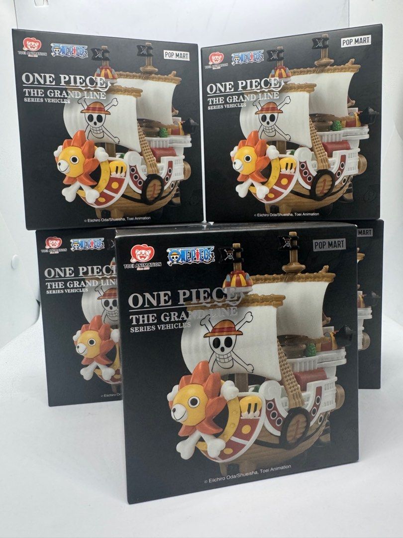 Popmart One Piece The Grandline (Category: Vehicle & Diecast Models) located in Caloocan City. Submitted by teachermay101 (Listing ID 1393175596, Image 2). Description: Popmart One Piece The Grandline Series Vehicles Sealed blind box.